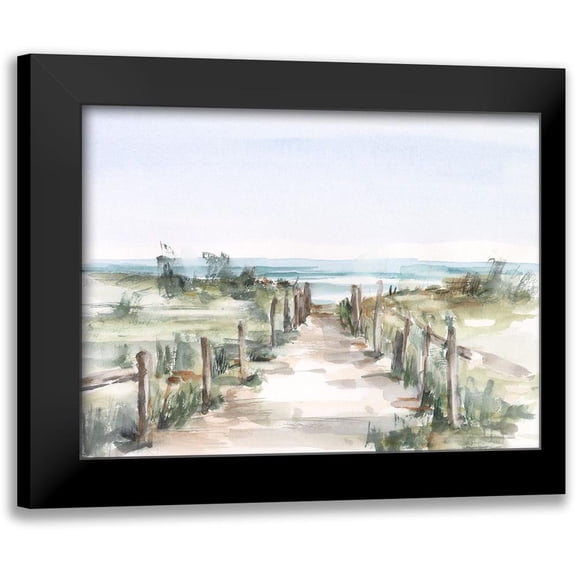 Harper, Ethan 14x12 Black Modern Framed Museum Art Print Titled - Ocean Access II