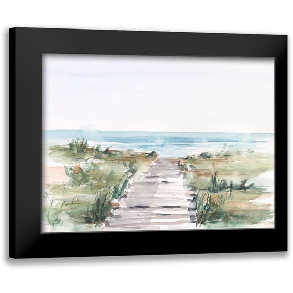 Harper, Ethan 14x12 Black Modern Framed Museum Art Print Titled - Ocean Access I