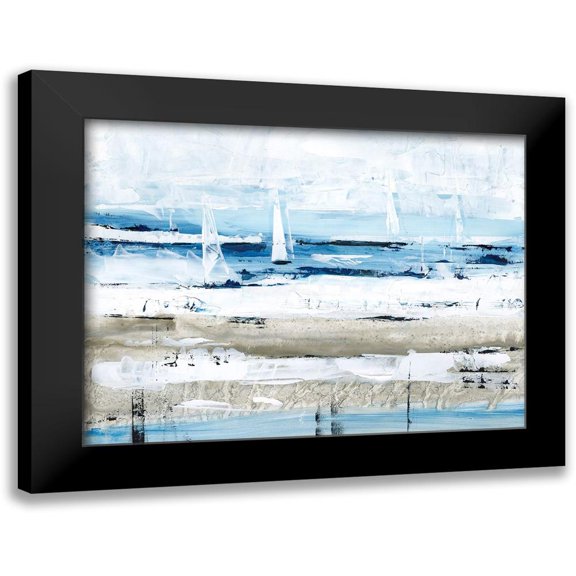 Harper, Ethan 14x12 Black Modern Framed Museum Art Print Titled - Sea Gaze I