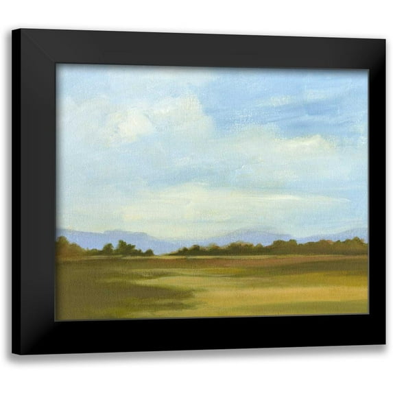 Harper, Ethan 14x12 Black Modern Framed Museum Art Print Titled - Small Summer Horizons III