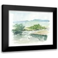 thumbnail image 1 of Harper, Ethan 14x12 Black Modern Framed Museum Art Print Titled - Spring Watercolor Sketch V, 1 of 5