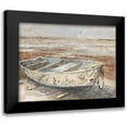 thumbnail image 1 of Harper, Ethan 14x12 Black Modern Framed Museum Art Print Titled - Weathered Rowboat I, 1 of 5