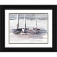 thumbnail image 1 of Harper, Ethan 14x12 Black Ornate Wood Framed with Double Matting Museum Art Print Titled - Caribbean Sails II, 1 of 4