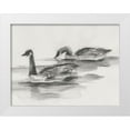 thumbnail image 1 of Harper, Ethan 14x12 White Modern Wood Framed Museum Art Print Titled - Geese Study II, 1 of 4