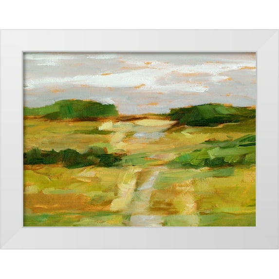 Harper, Ethan 14x12 White Modern Wood Framed Museum Art Print Titled - Over the Horizon IV