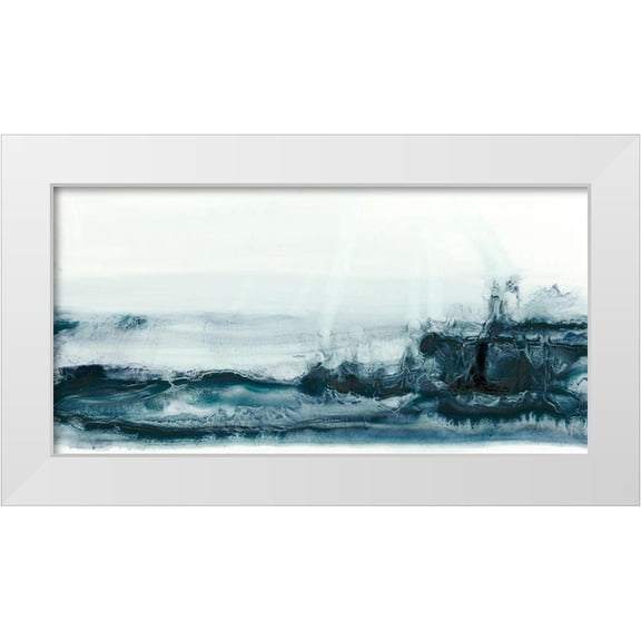 Harper, Ethan 14x9 White Modern Wood Framed Museum Art Print Titled - Rip Current I