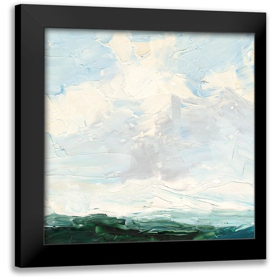 Harper, Ethan 15x15 Black Modern Framed Museum Art Print Titled - Lost in the Clouds I