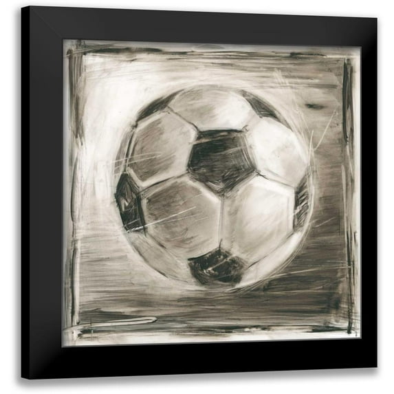 Harper, Ethan 15x15 Black Modern Framed Museum Art Print Titled - Vintage Varsity IV
