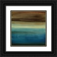 thumbnail image 1 of Harper, Ethan 15x15 Black Ornate Wood Framed with Double Matting Museum Art Print Titled - Abstract Horizon III, 1 of 4