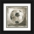 thumbnail image 1 of Harper, Ethan 15x15 Black Ornate Wood Framed with Double Matting Museum Art Print Titled - Vintage Varsity IV, 1 of 4