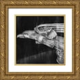 thumbnail image 1 of Harper, Ethan 15x15 Gold Ornate Wood Framed with Double Matting Museum Art Print Titled - Vintage Hood Ornament III, 1 of 4