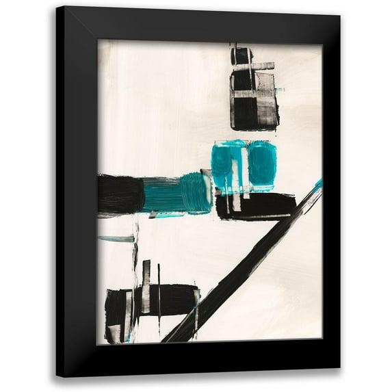 Harper, Ethan 15x18 Black Modern Framed Museum Art Print Titled - Geometry Notes I
