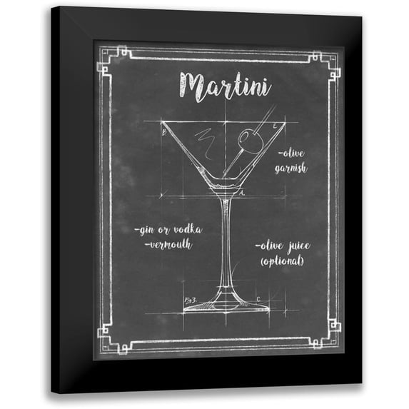 Harper, Ethan 15x18 Black Modern Framed Museum Art Print Titled - Mixology V