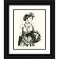 thumbnail image 1 of Harper, Ethan 15x18 Black Ornate Wood Framed with Double Matting Museum Art Print Titled - Vintage Fashion I, 1 of 4