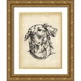 thumbnail image 1 of Harper, Ethan 15x18 Gold Ornate Wood Framed with Double Matting Museum Art Print Titled - Breed Studies VIII, 1 of 4