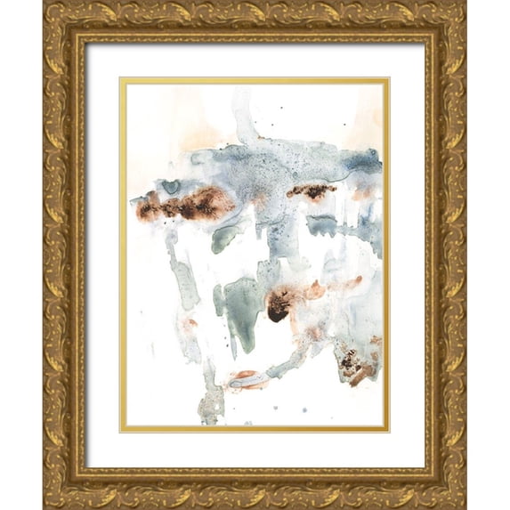 Harper, Ethan 15x18 Gold Ornate Wood Framed with Double Matting Museum Art Print Titled - Oxide IV