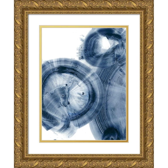 Harper, Ethan 15x18 Gold Ornate Wood Framed with Double Matting Museum Art Print Titled - Quasars IV