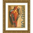 thumbnail image 1 of Harper, Ethan 15x18 Gold Ornate Wood Framed with Double Matting Museum Art Print Titled - Vintage Muscle I, 1 of 4