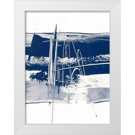 Harper, Ethan 15x18 White Modern Wood Framed Museum Art Print Titled - Alternating Current III