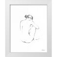 thumbnail image 1 of Harper, Ethan 15x18 White Modern Wood Framed Museum Art Print Titled - Figure Contour III, 1 of 4