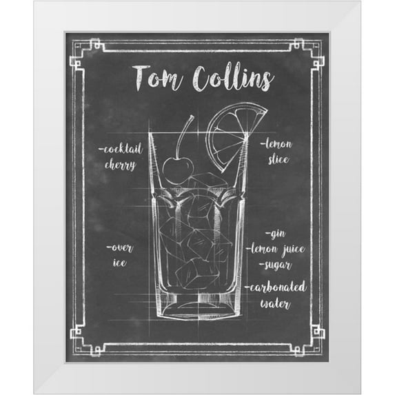Harper, Ethan 15x18 White Modern Wood Framed Museum Art Print Titled - Mixology II
