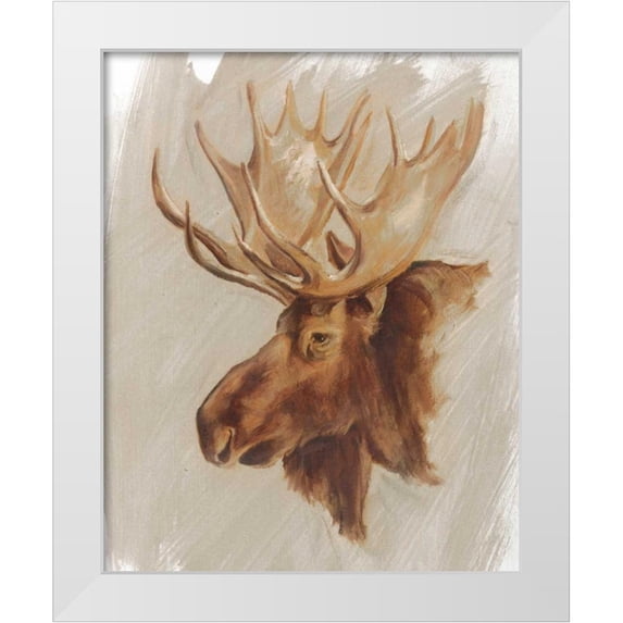 Harper, Ethan 15x18 White Modern Wood Framed Museum Art Print Titled - Western American Animal Study II