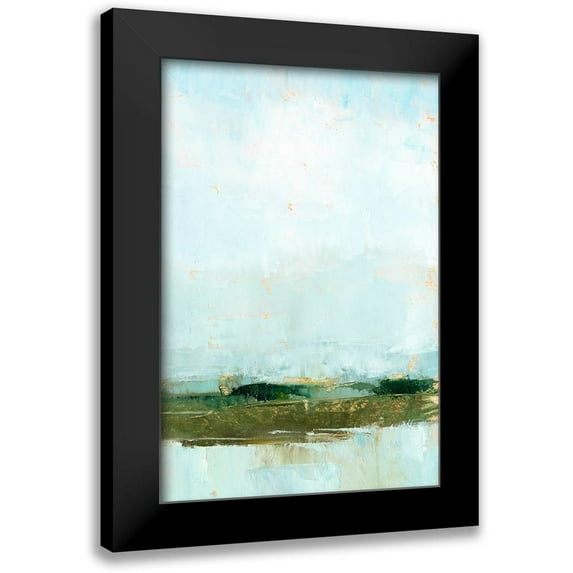 Harper, Ethan 17x24 Black Modern Framed Museum Art Print Titled - Wetland Horizon II