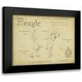 thumbnail image 1 of Harper, Ethan 18x15 Black Modern Framed Museum Art Print Titled - Antique Beagle (ASH), 1 of 5