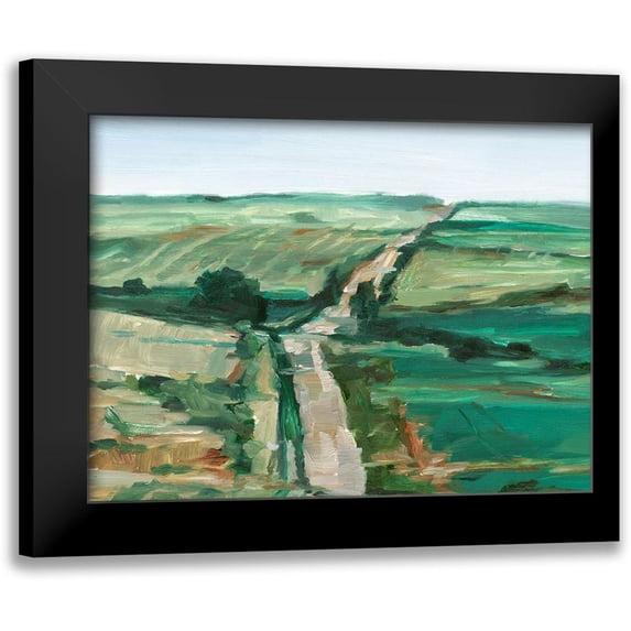 Harper, Ethan 18x15 Black Modern Framed Museum Art Print Titled - Rural Route I