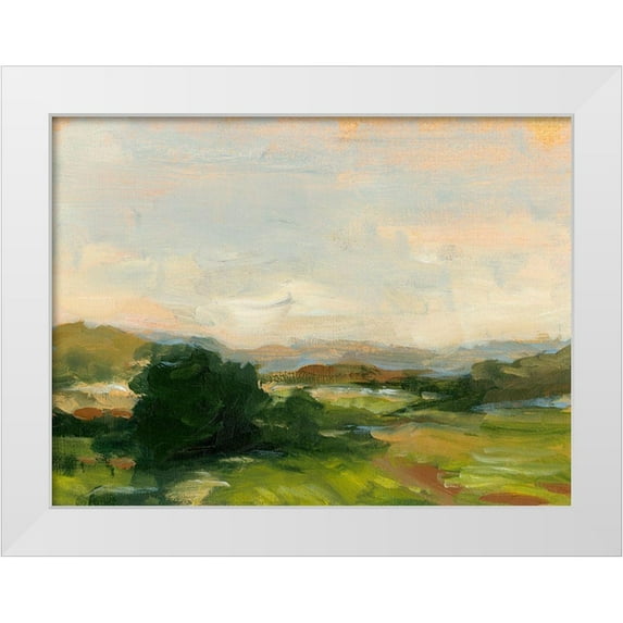 Harper, Ethan 18x15 White Modern Wood Framed Museum Art Print Titled - Early Autumn I