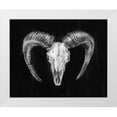 thumbnail image 1 of Harper, Ethan 18x15 White Modern Wood Framed Museum Art Print Titled - Rustic Ram Mount II, 1 of 4