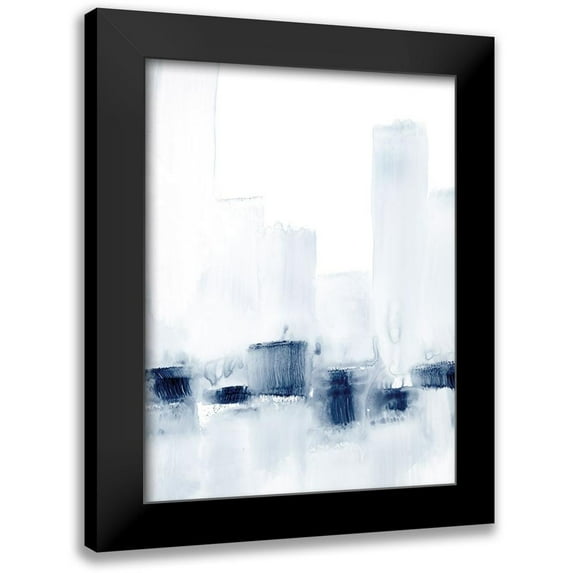 Harper, Ethan 19x24 Black Modern Framed Museum Art Print Titled - City Across the Water II