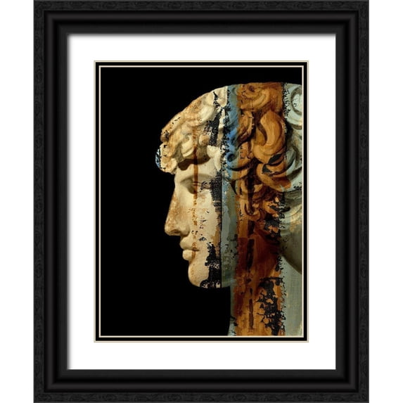 Harper, Ethan 19x24 Black Ornate Wood Framed with Double Matting Museum Art Print Titled - Ancient Mythology II