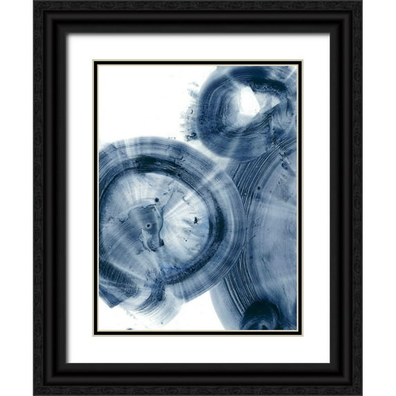 Harper, Ethan 19x24 Black Ornate Wood Framed with Double Matting Museum Art Print Titled - Quasars IV
