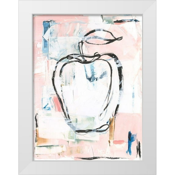 Harper, Ethan 19x24 White Modern Wood Framed Museum Art Print Titled - Candied Fruit I