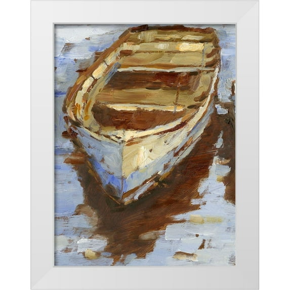 Harper, Ethan 19x24 White Modern Wood Framed Museum Art Print Titled - Warm Light II