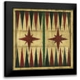 thumbnail image 1 of Harper, Ethan 20x20 Black Modern Framed Museum Art Print Titled - Small Antique Backgammon, 1 of 5