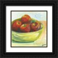 thumbnail image 1 of Harper, Ethan 20x20 Black Ornate Wood Framed with Double Matting Museum Art Print Titled - Bowl of Fruit III, 1 of 4