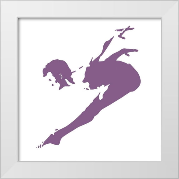 Harper, Ethan 20x20 White Modern Wood Framed Museum Art Print Titled - In Motion II