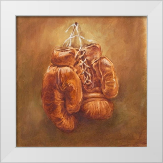 Harper, Ethan 20x20 White Modern Wood Framed Museum Art Print Titled - Rustic Sports I