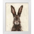 thumbnail image 1 of Harper, Ethan 20x24 White Modern Wood Framed Museum Art Print Titled - European Hare I, 1 of 4