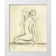 thumbnail image 1 of Harper, Ethan 20x24 White Modern Wood Framed Museum Art Print Titled - Neutral Figure Study IV, 1 of 4