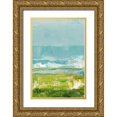thumbnail image 1 of Harper, Ethan 23x32 Gold Ornate Wood Framed with Double Matting Museum Art Print Titled - Coastal Overlook I, 1 of 4