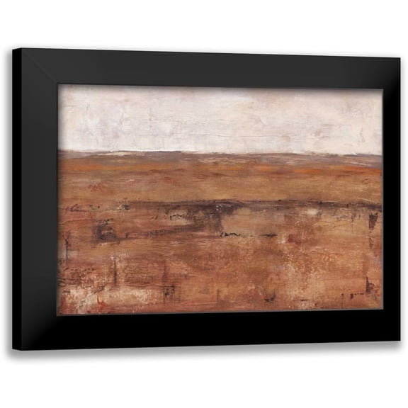 Harper, Ethan 24x18 Black Modern Framed Museum Art Print Titled - Rust Terrain II