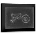 thumbnail image 1 of Harper, Ethan 24x19 Black Modern Framed Museum Art Print Titled - Tractor Blueprint I, 1 of 5