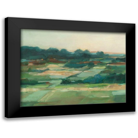 Harper, Ethan 24x19 Black Modern Framed Museum Art Print Titled - Vast Fields I