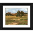 thumbnail image 1 of Harper, Ethan 24x19 Black Ornate Wood Framed with Double Matting Museum Art Print Titled - Ochre Valley II, 1 of 4