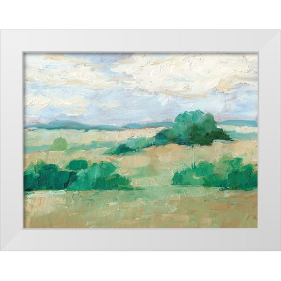 Harper, Ethan 24x19 White Modern Wood Framed Museum Art Print Titled - Height of Summer II