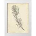 thumbnail image 1 of Harper, Ethan 24x32 White Modern Wood Framed Museum Art Print Titled - Feather Sketch I, 1 of 4
