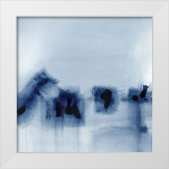 Harper, Ethan 26x26 White Modern Wood Framed Museum Art Print Titled - Box Jellies II